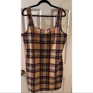 Plaid Body Dress